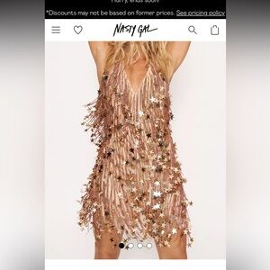 NWT Beautiful Gold Dress